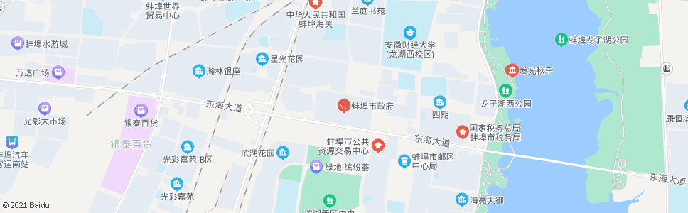 蚌埠市政府_公交站地图_蚌埠公交_妙搜公交查询2024
