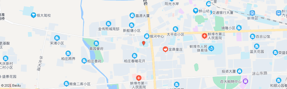 蚌埠四中_公交站地图_蚌埠公交_妙搜公交查询2024