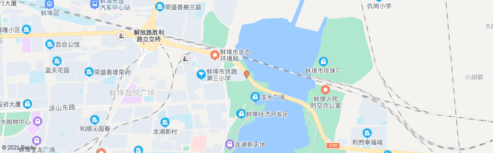 蚌埠广电中心_公交站地图_蚌埠公交_妙搜公交查询2024