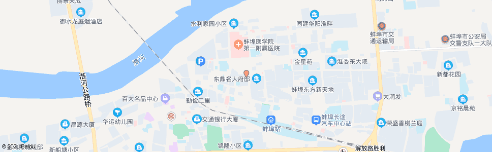 蚌埠光明街_公交站地图_蚌埠公交_妙搜公交查询2024