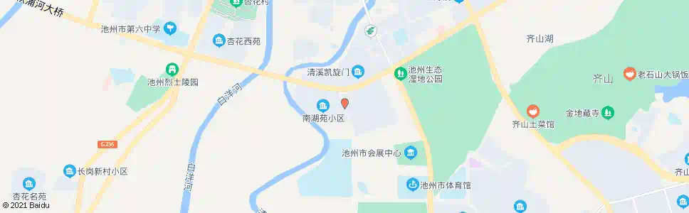 池州南湖新村_公交站地图_池州公交_妙搜公交查询2024