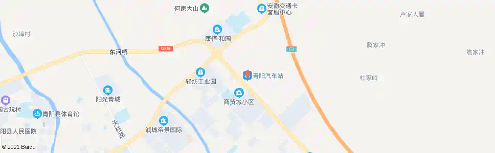 池州青阳路口_公交站地图_池州公交_妙搜公交查询2024