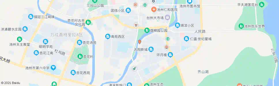 池州湖心路_公交站地图_池州公交_妙搜公交查询2024