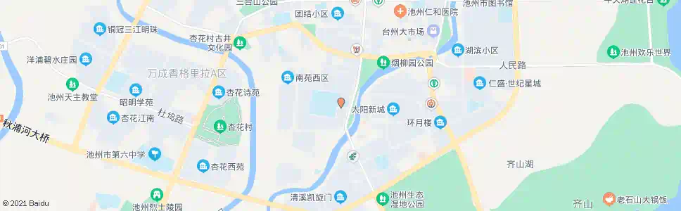 池州市第二中学_公交站地图_池州公交_妙搜公交查询2024