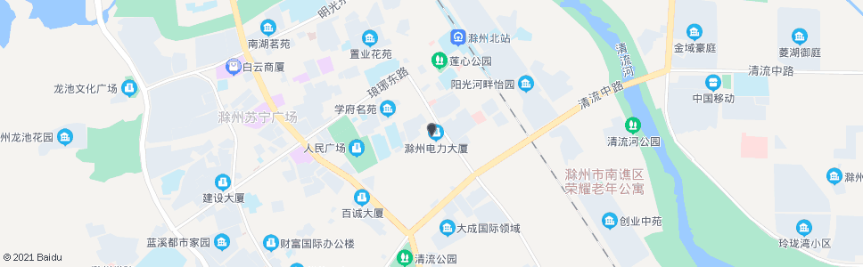 滁州供电公司_公交站地图_滁州公交_妙搜公交查询2024