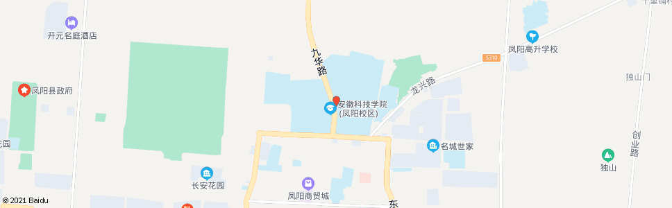 滁州科技学院西门_公交站地图_滁州公交_妙搜公交查询2024