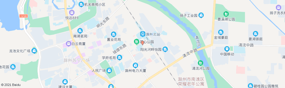 滁州工商局_公交站地图_滁州公交_妙搜公交查询2024