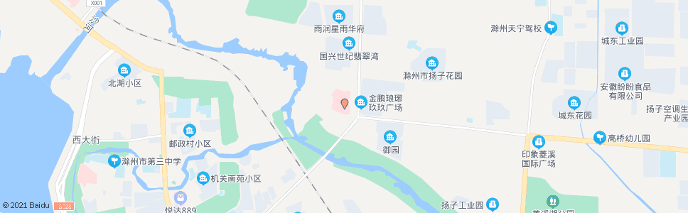 滁州西方寺_公交站地图_滁州公交_妙搜公交查询2024