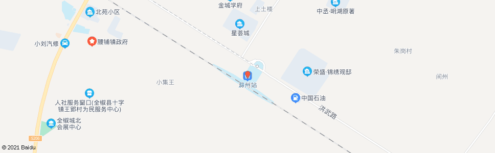 滁州高铁连接线_公交站地图_滁州公交_妙搜公交查询2024