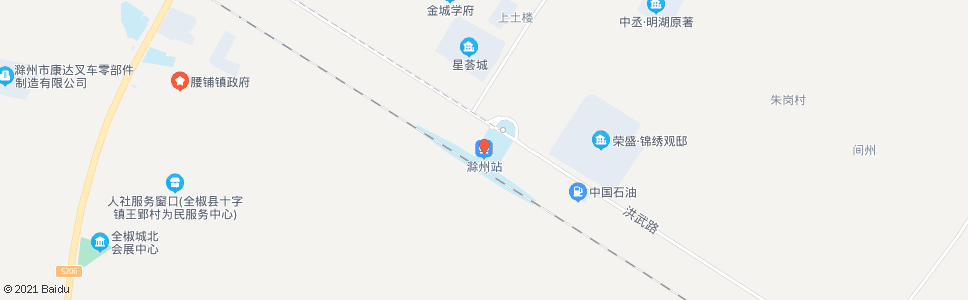 滁州河下_公交站地图_滁州公交_妙搜公交查询2024