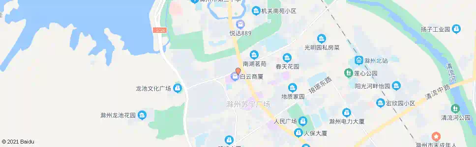 滁州大金新百_公交站地图_滁州公交_妙搜公交查询2024