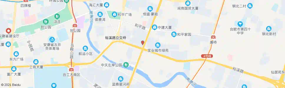 合肥裕铜路口_公交站地图_合肥公交_妙搜公交查询2024