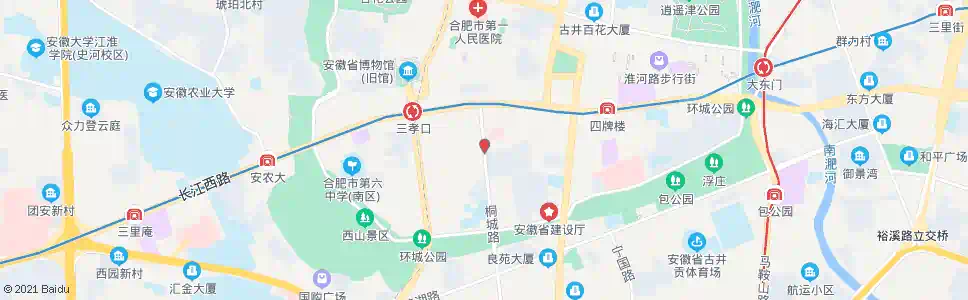 合肥长江饭店_公交站地图_合肥公交_妙搜公交查询2024