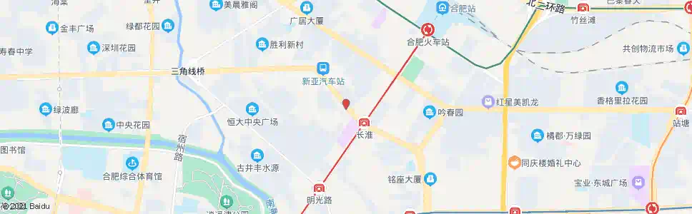 合肥胜利路立交桥_公交站地图_合肥公交_妙搜公交查询2024