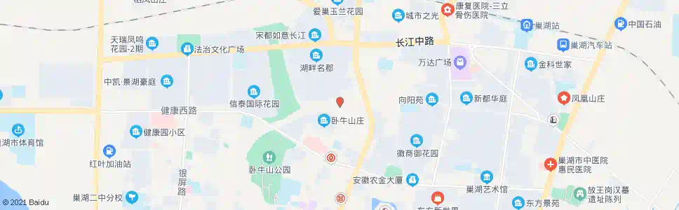 合肥干休所_公交站地图_合肥公交_妙搜公交查询2024