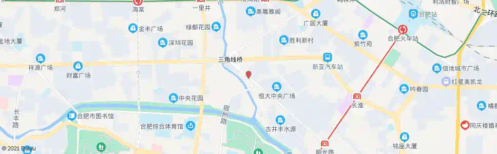 合肥明宿路口_公交站地图_合肥公交_妙搜公交查询2024