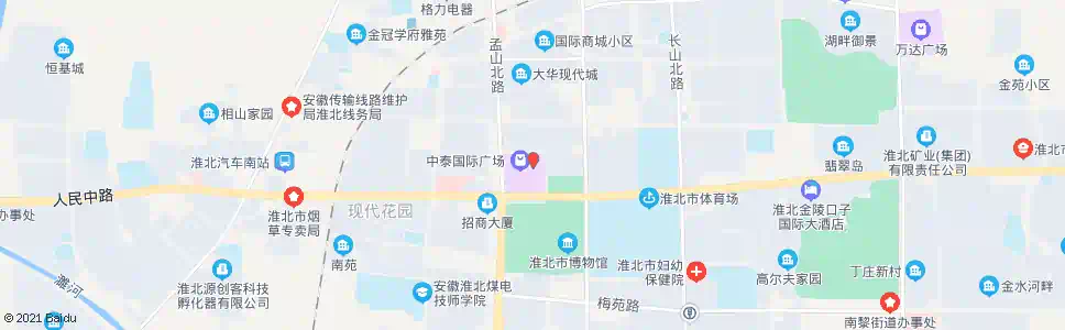 淮北行政服务中心_公交站地图_淮北公交_妙搜公交查询2024