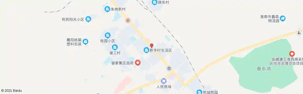 淮南机厂_公交站地图_淮南公交_妙搜公交查询2024