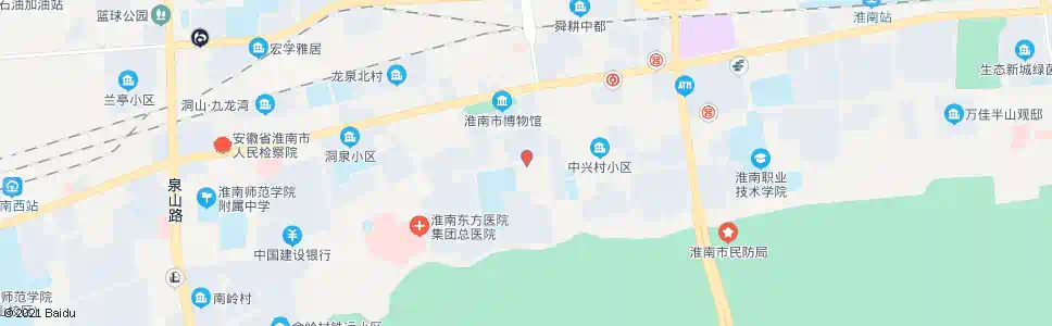 淮南刘家山路_公交站地图_淮南公交_妙搜公交查询2024