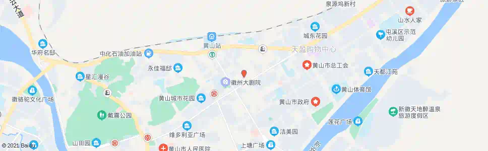 黄山市中医院_公交站地图_黄山公交_妙搜公交查询2024