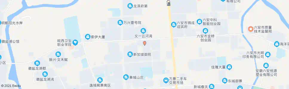 六安裕民小区_公交站地图_六安公交_妙搜公交查询2024