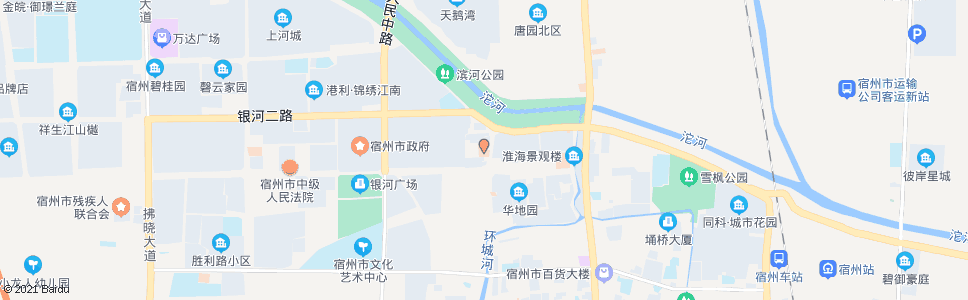 宿州市中医院_公交站地图_宿州公交_妙搜公交查询2024