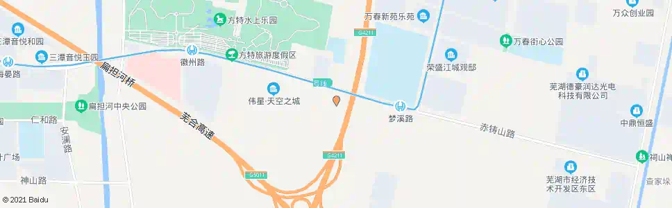 芜湖城东公交枢纽_公交站地图_芜湖公交_妙搜公交查询2024