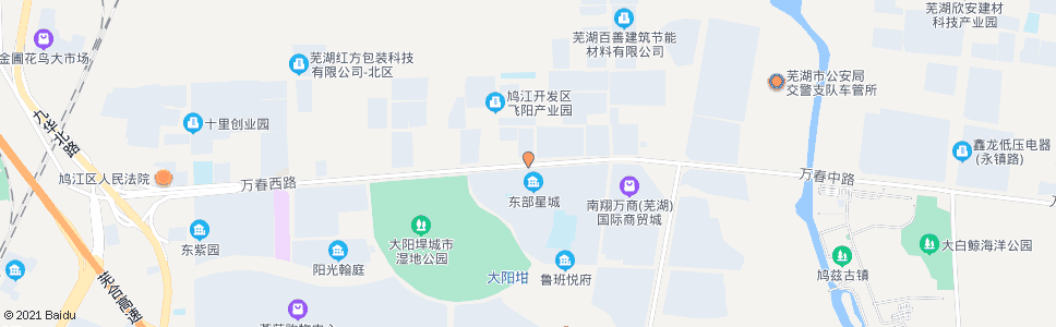 芜湖万春西路_公交站地图_芜湖公交_妙搜公交查询2024
