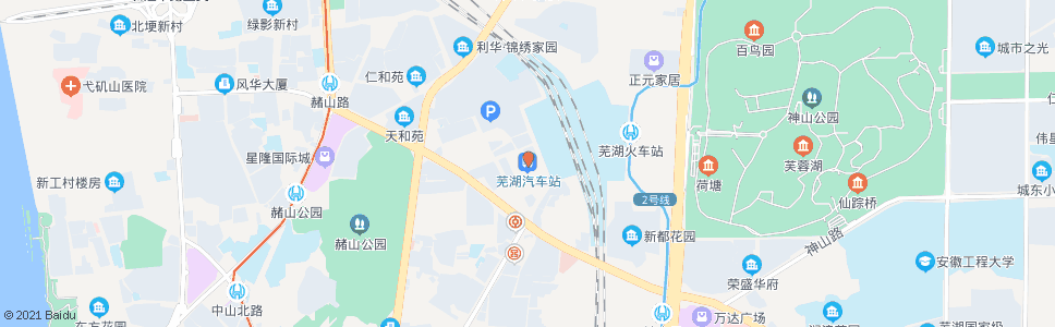 芜湖西门汽车站_公交站地图_芜湖公交_妙搜公交查询2024