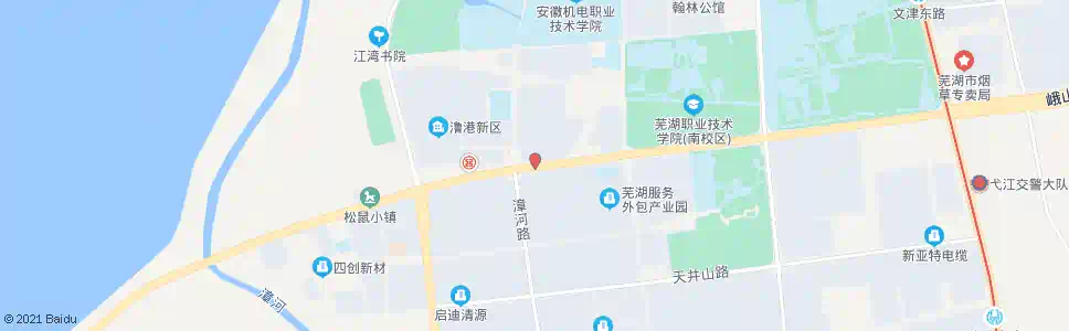 芜湖澛港新镇_公交站地图_芜湖公交_妙搜公交查询2024