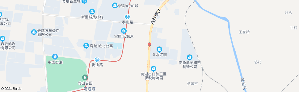 芜湖小红星_公交站地图_芜湖公交_妙搜公交查询2024