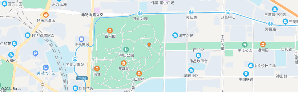 芜湖雕塑公园_公交站地图_芜湖公交_妙搜公交查询2024