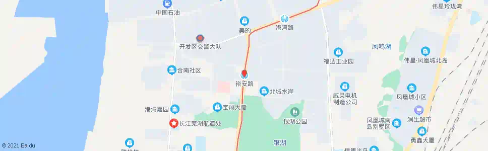 芜湖裕安路1号站_公交站地图_芜湖公交_妙搜公交查询2024