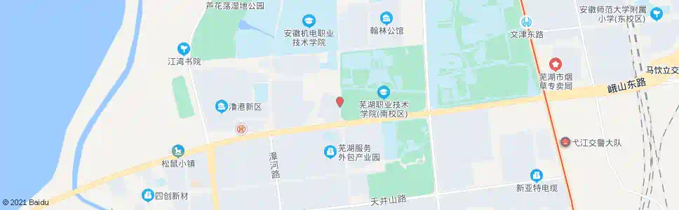 芜湖峨山东路北_公交站地图_芜湖公交_妙搜公交查询2024