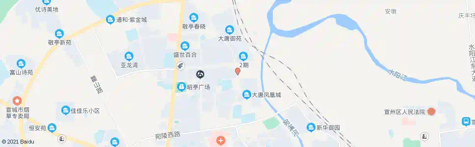 宣城北门盐库_公交站地图_宣城公交_妙搜公交查询2024