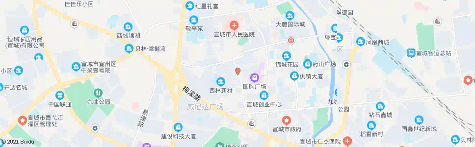 宣城邮电大楼_公交站地图_宣城公交_妙搜公交查询2024