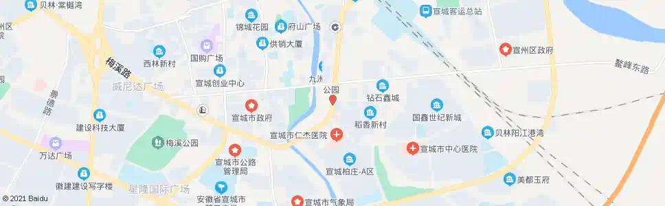 宣城向阳路口_公交站地图_宣城公交_妙搜公交查询2024