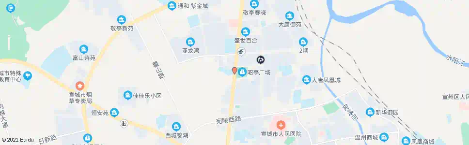 宣城思佳花园_公交站地图_宣城公交_妙搜公交查询2024