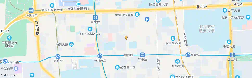 北京科学院小区_公交站地图_北京公交_妙搜公交查询2024