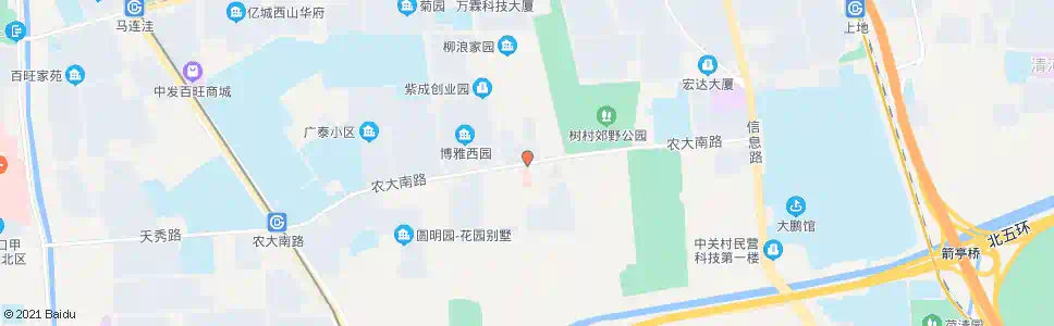 北京色树村_公交站地图_北京公交_妙搜公交查询2024