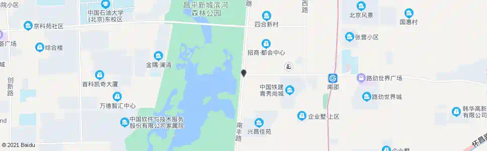 北京景文屯北_公交站地图_北京公交_妙搜公交查询2024