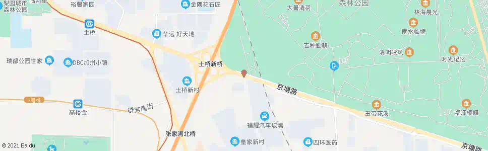 北京土桥新桥东_公交站地图_北京公交_妙搜公交查询2024