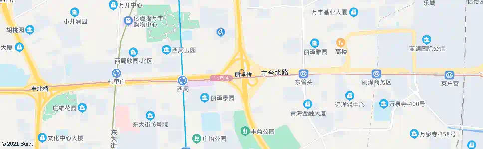 北京丽泽桥_公交站地图_北京公交_妙搜公交查询2024