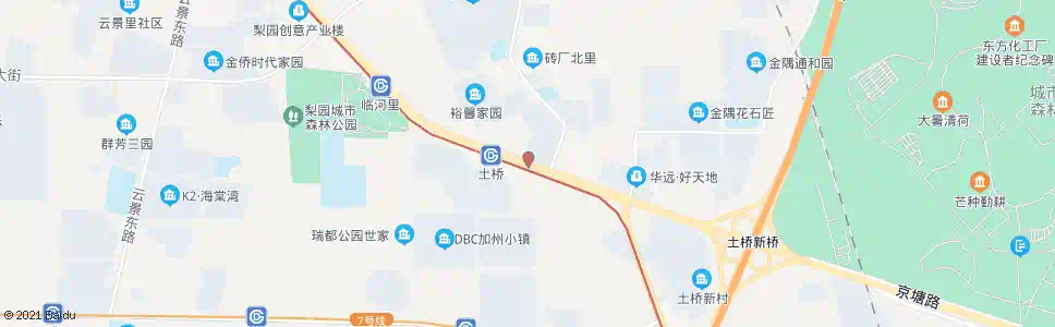 北京土桥村_公交站地图_北京公交_妙搜公交查询2024