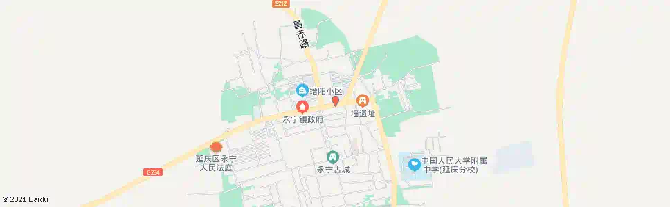 北京永宁_公交站地图_北京公交_妙搜公交查询2024