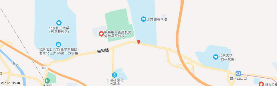 北京北京警察学院_公交站地图_北京公交_妙搜公交查询2024