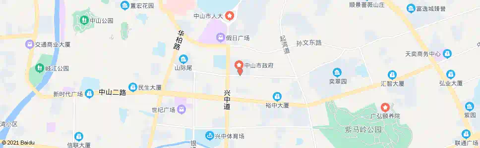 北京中山_公交站地图_北京公交_妙搜公交查询2024