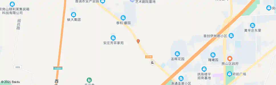 北京安庄_公交站地图_北京公交_妙搜公交查询2024