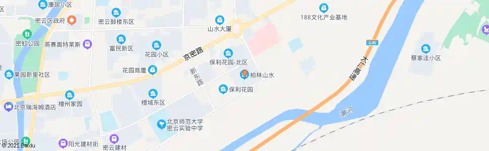 北京柏林山水_公交站地图_北京公交_妙搜公交查询2024