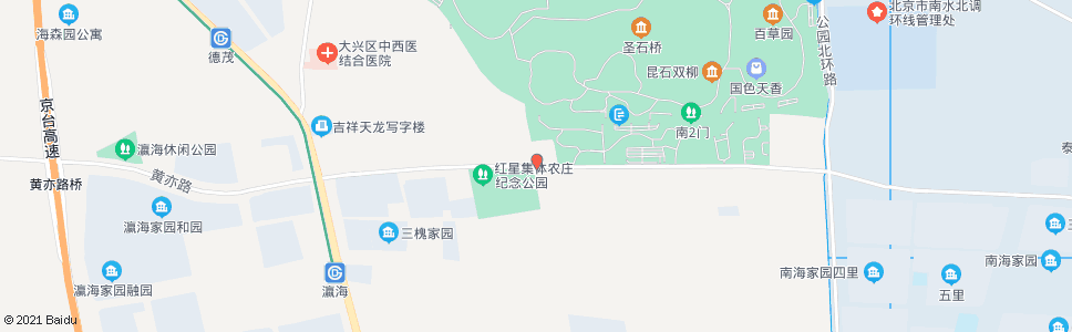 北京姜场村_公交站地图_北京公交_妙搜公交查询2024